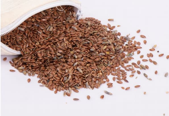 Natural buckwheat hull filling