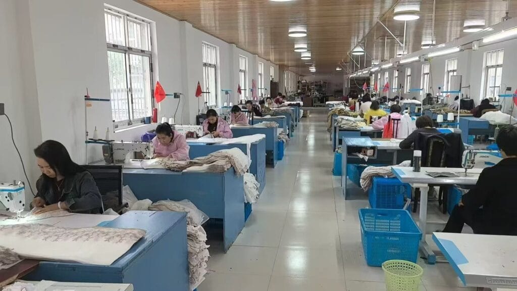 Meditation cushion production workshop