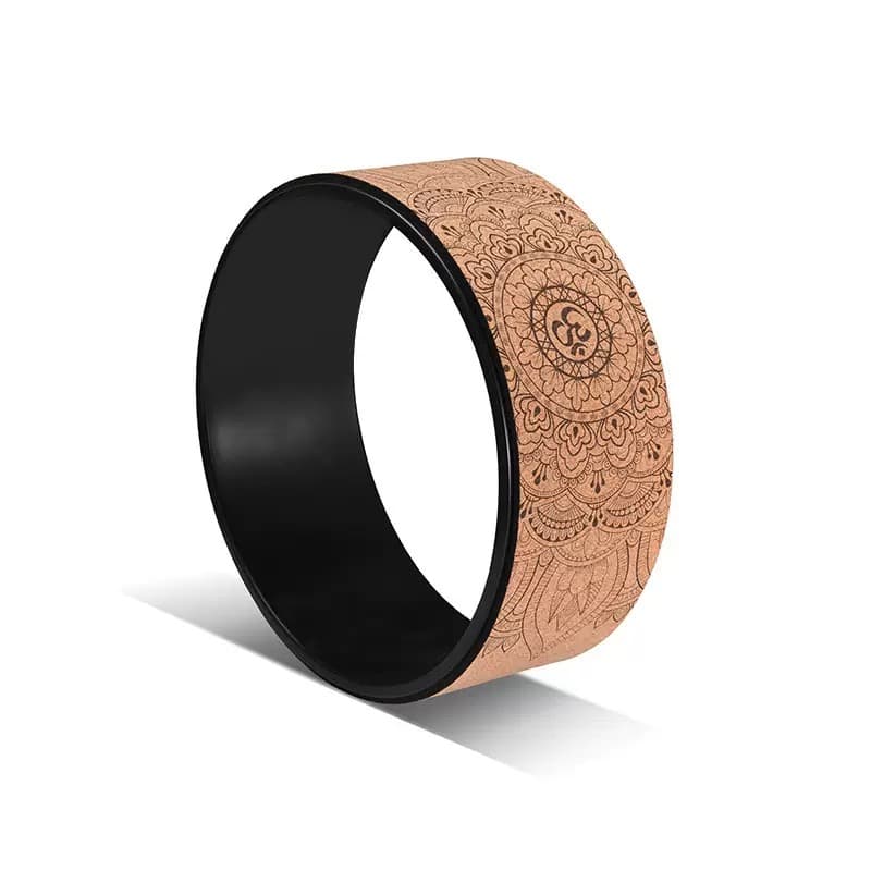 Wholesale Yoga Equipment Supplier Organic Cork Yoga Wheel